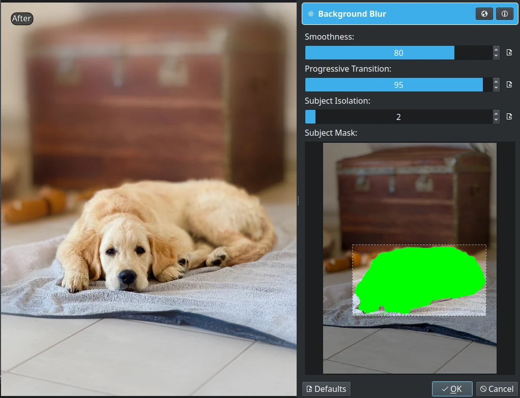 Background Blur