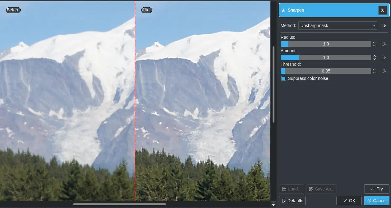 Sharpen Plugin