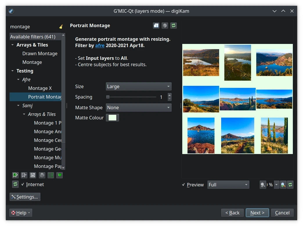 G’Mic-Qt Plugin