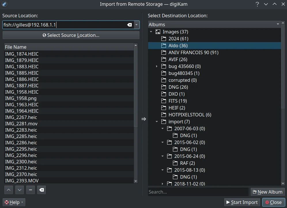 Import Remote
