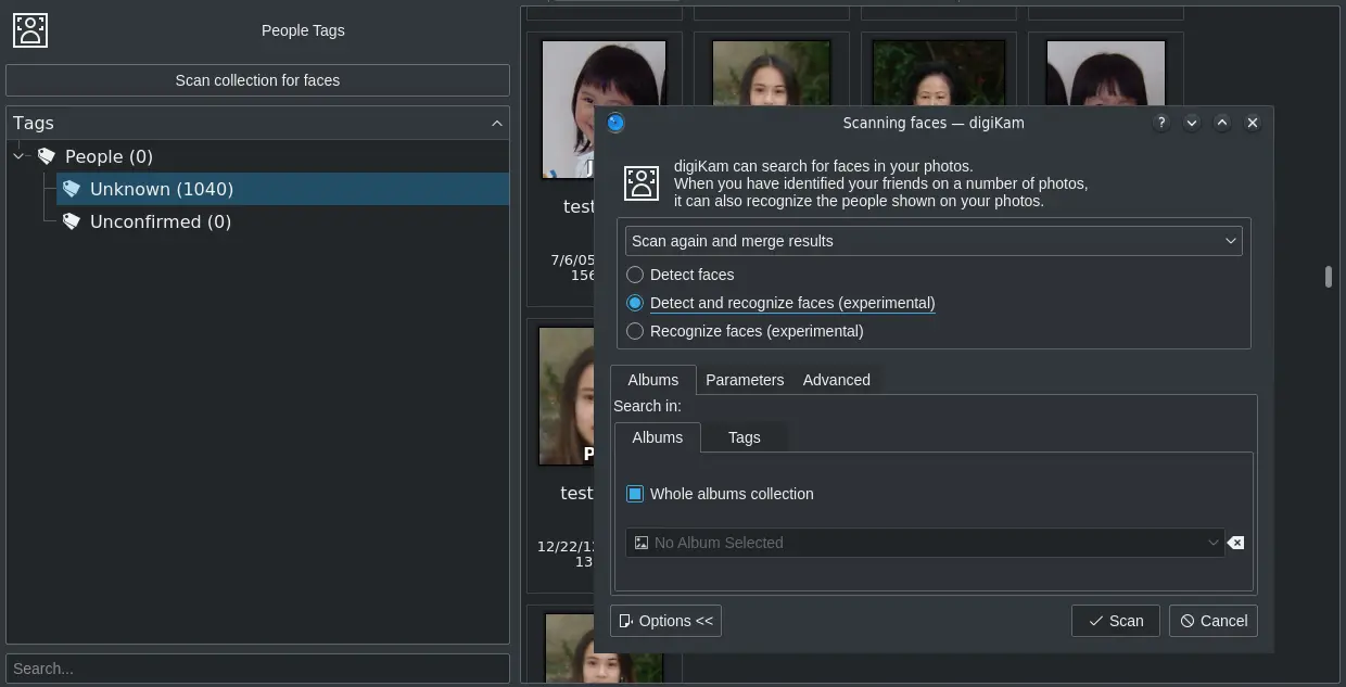 Search Faces
