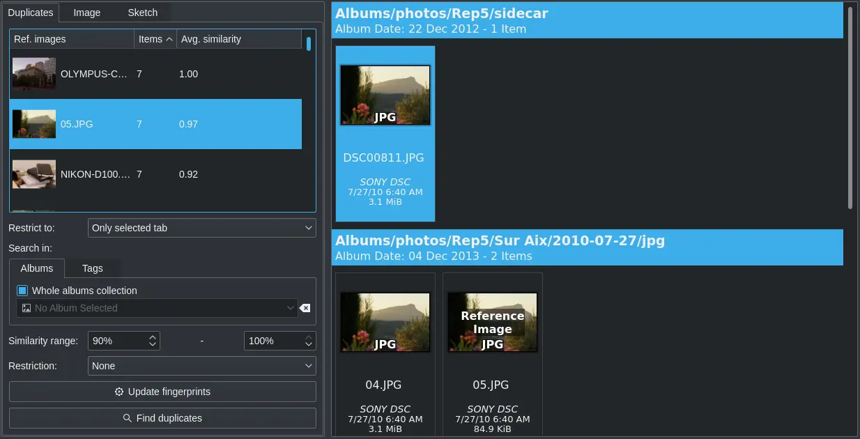 Search Similarity