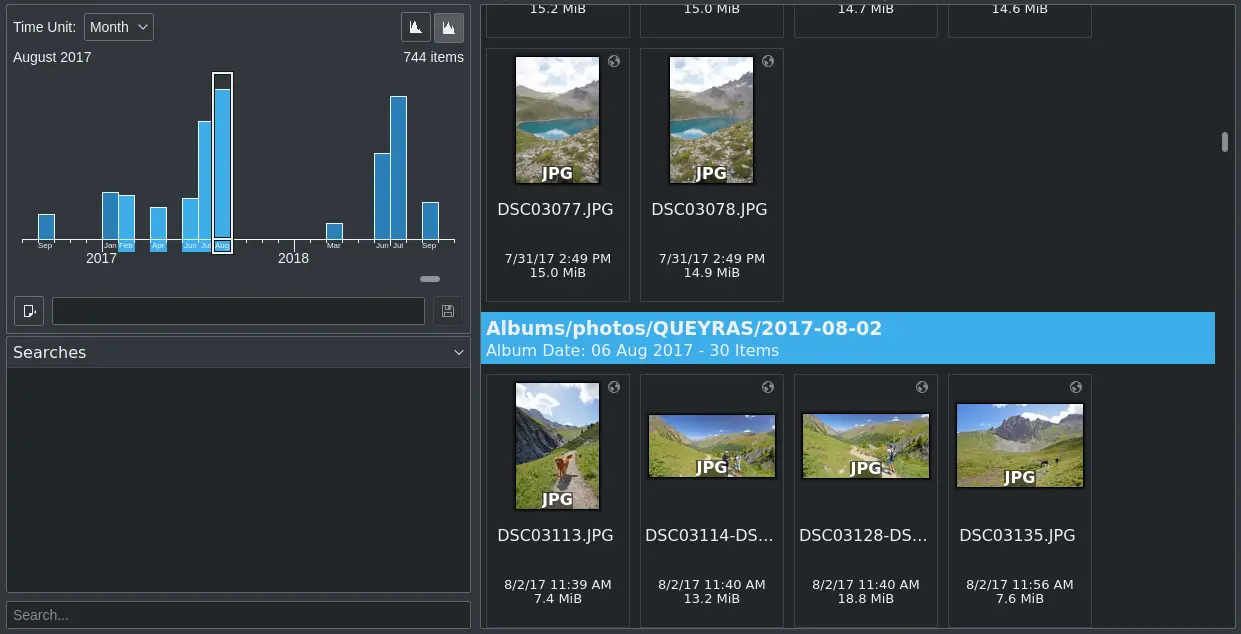 Search Timeline