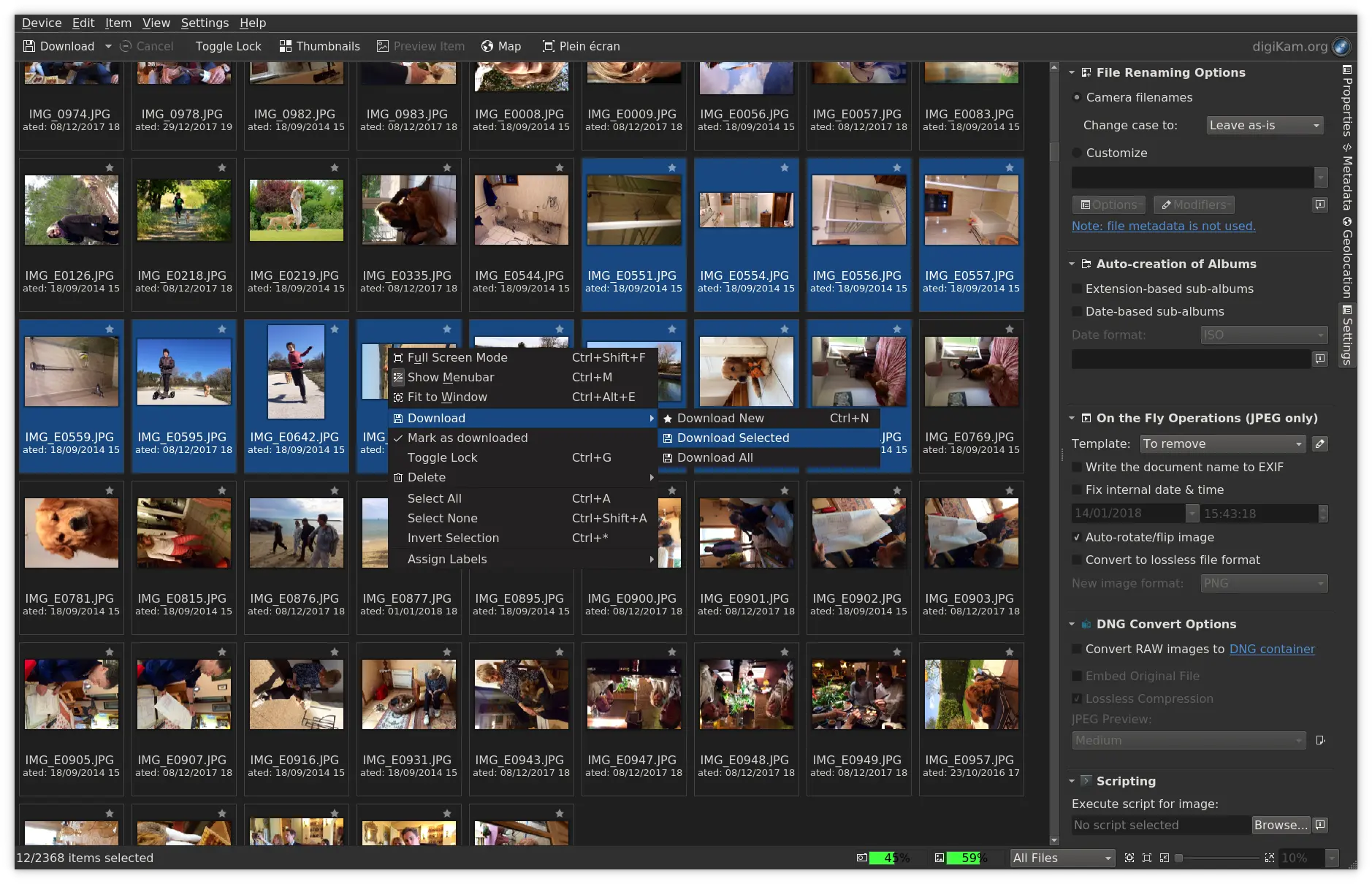 Camera Import